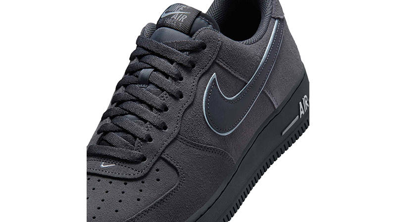 Nike Air Force 1 07 LV8 Grey Anthracite IQ0292-060 side