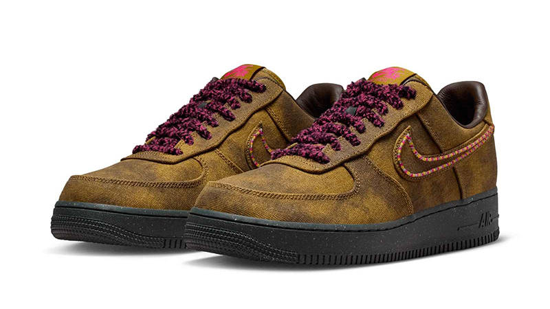 Nike Air Force 1 Boucle QS Desert Moss FRONT