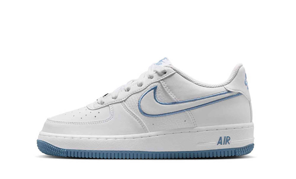 Nike Air Force 1 GS White Work Blue IQ0315-100