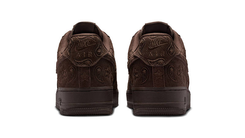Nike Air Force 1 Low Paisley Brown IU2363-200 back