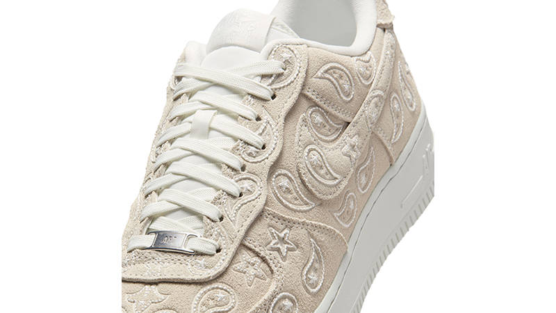 Nike Air Force 1 Low Paisley White IU2363-100 tongue