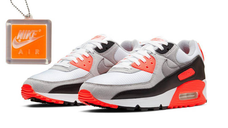Nike Air Max 90 Infrared 2026 IU1055-100 front