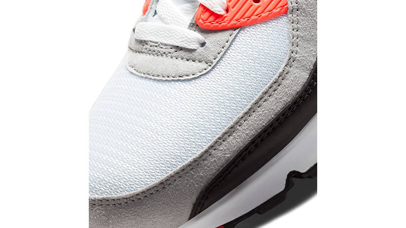 Nike Air Max 90 Infrared 2026 IU1055-100 toe