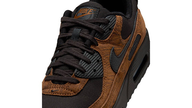 Nike Air Max 90 Premium Light British Tan IQ0283-281 tongue