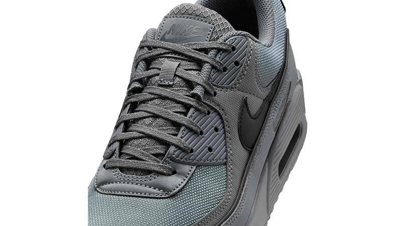 Nike Air Max 90 Premium Smoke Grey Black HV4517-003 tongue
