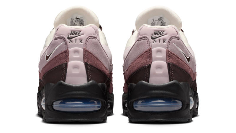 Nike Air Max 95 Big Bubble Velvet Brown Back