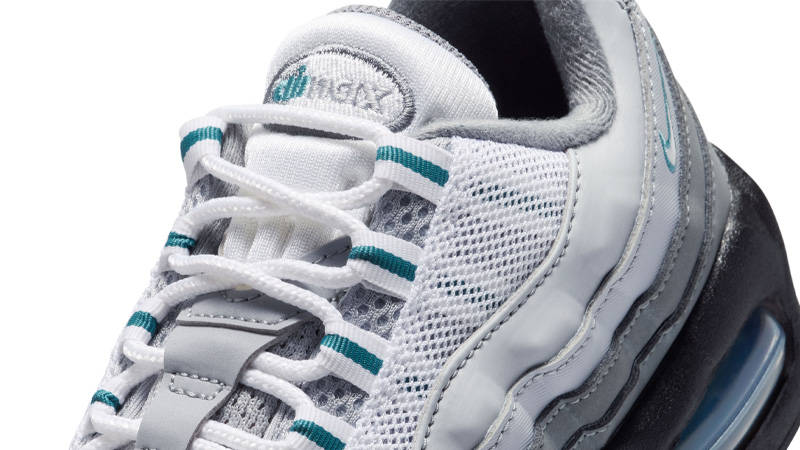 Nike Air Max 95 GS Big Bubble Mineral Teal Detail