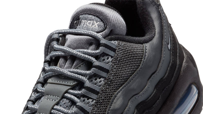 Nike Air Max 95 GS Black Cool Grey Detail
