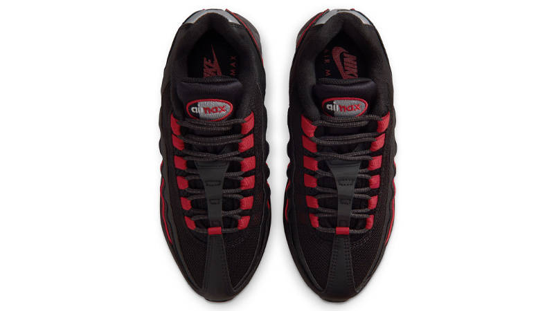 Nike Air Max 95 GS Black Team Crimson Middle