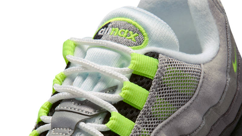 Nike Air Max 95 OG GS Neon 2026 Detail