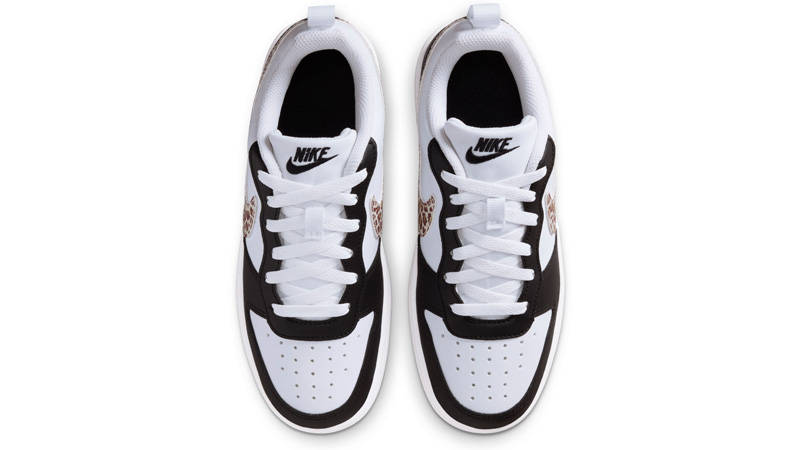 Nike Court Borough Low GS Leopard Black Middle