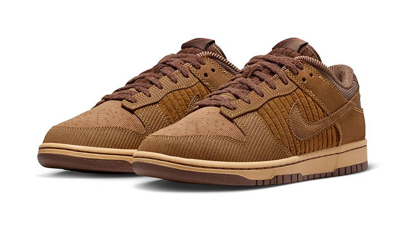 Nike Dunk Low Corduroy Light British Tan IB7746-200 front