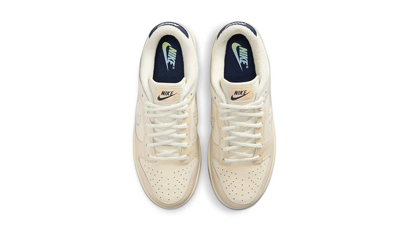 Nike Dunk Low Metallic Jewel Swoosh Sail IM6571-027 middle