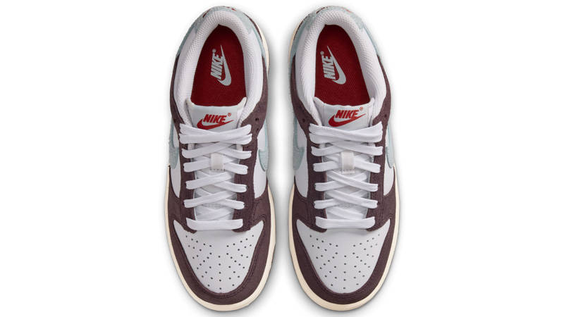 Nike Dunk Low SE GS Team Crimson Glacier Blue Middle