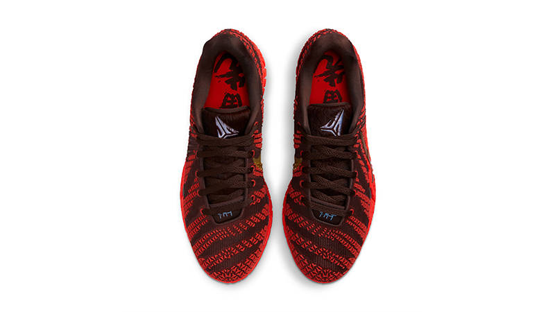 Nike Ja 3 Year of the Horse Chocolate Silt Red IB6508-200 middle