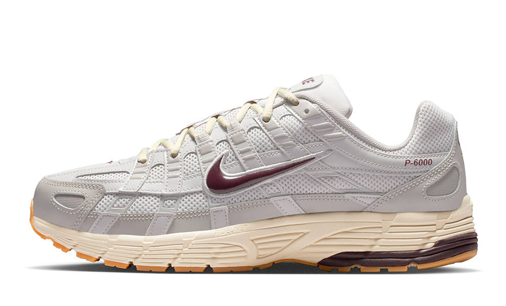 Nike P-6000 Grey Burgundy Crush CD6404-028