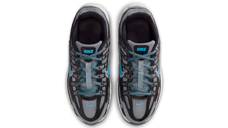 Nike P-6000 GS Smoke Grey Black Dutch Blue Middle