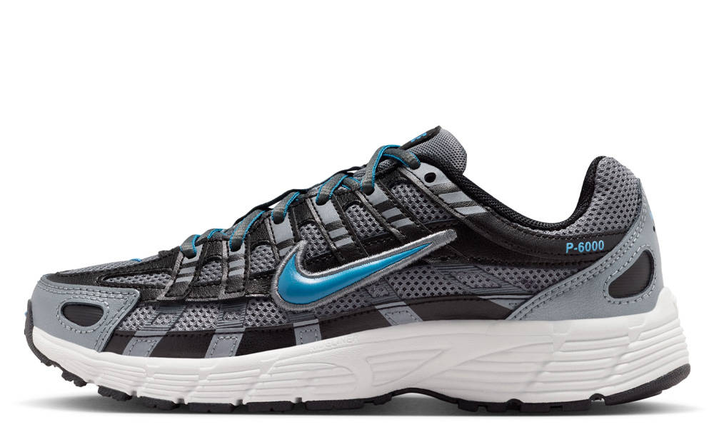 Nike P-6000 GS Smoke Grey Black Dutch Blue