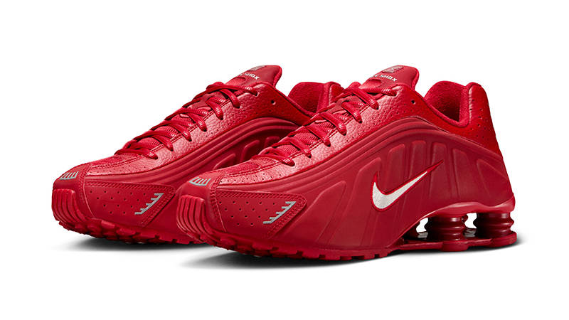 Nike Shox R4 Red White | IQ0608-687 | The Sole Supplier