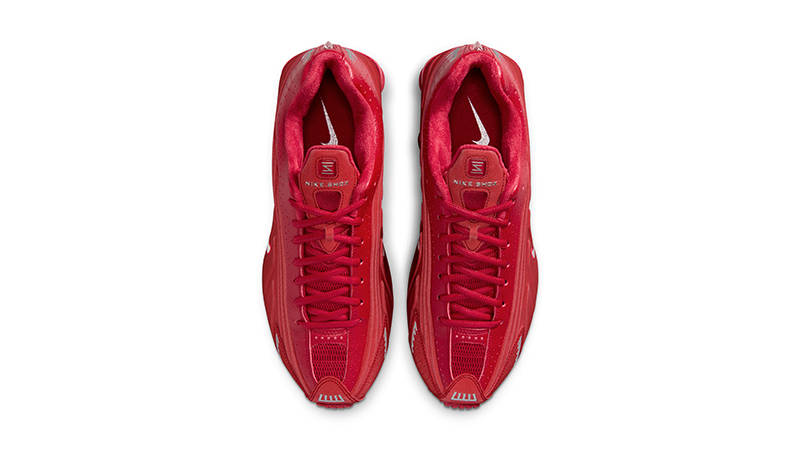 Nike Shox R4 Red White IQ0608-687 middle
