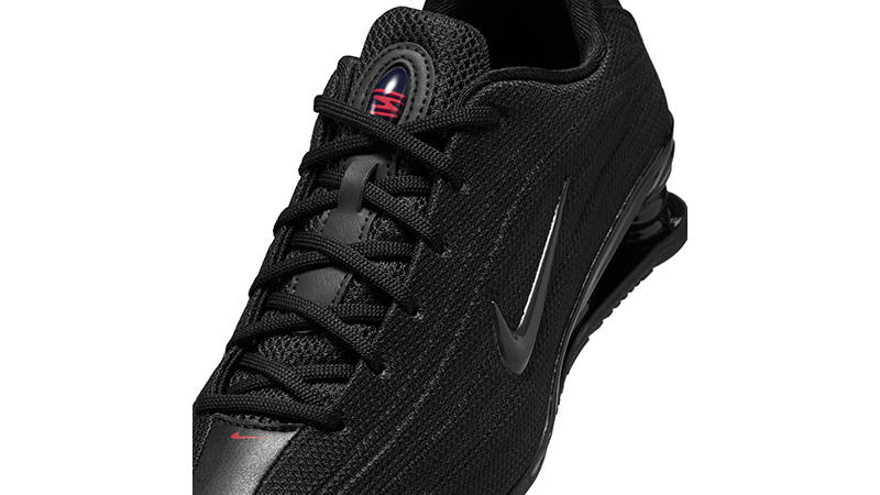 Nike Shox Z Black University Red HQ7540-003 tongue