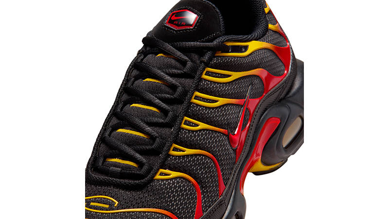 Nike TN Air Max Plus Black Gold Red DM0032-030 tongue