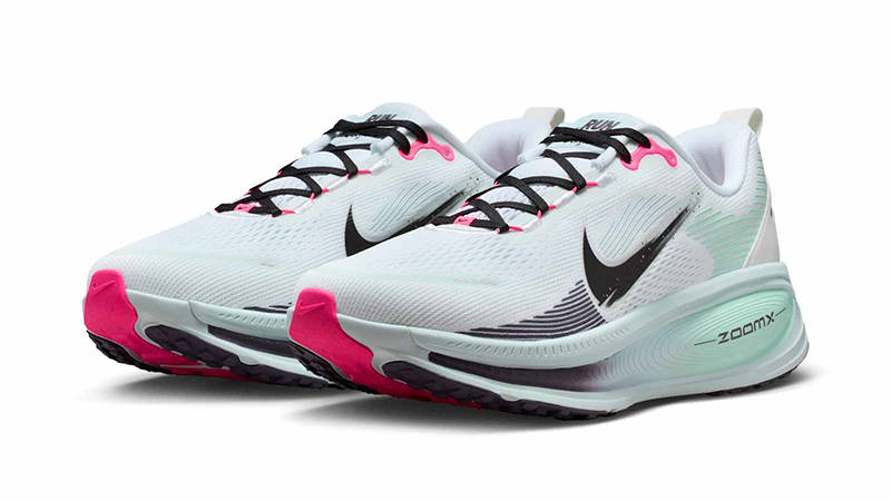 Nike Vomero 18 White Glacier Blue Pink IM6676-104 front