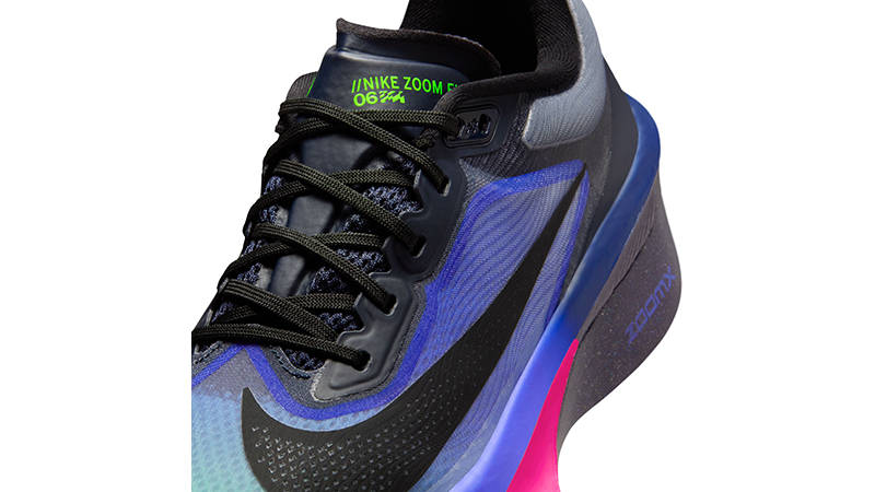 Nike Zoom Fly 6 Glam Dark Obsidian Emerald IO9566-400 tongue