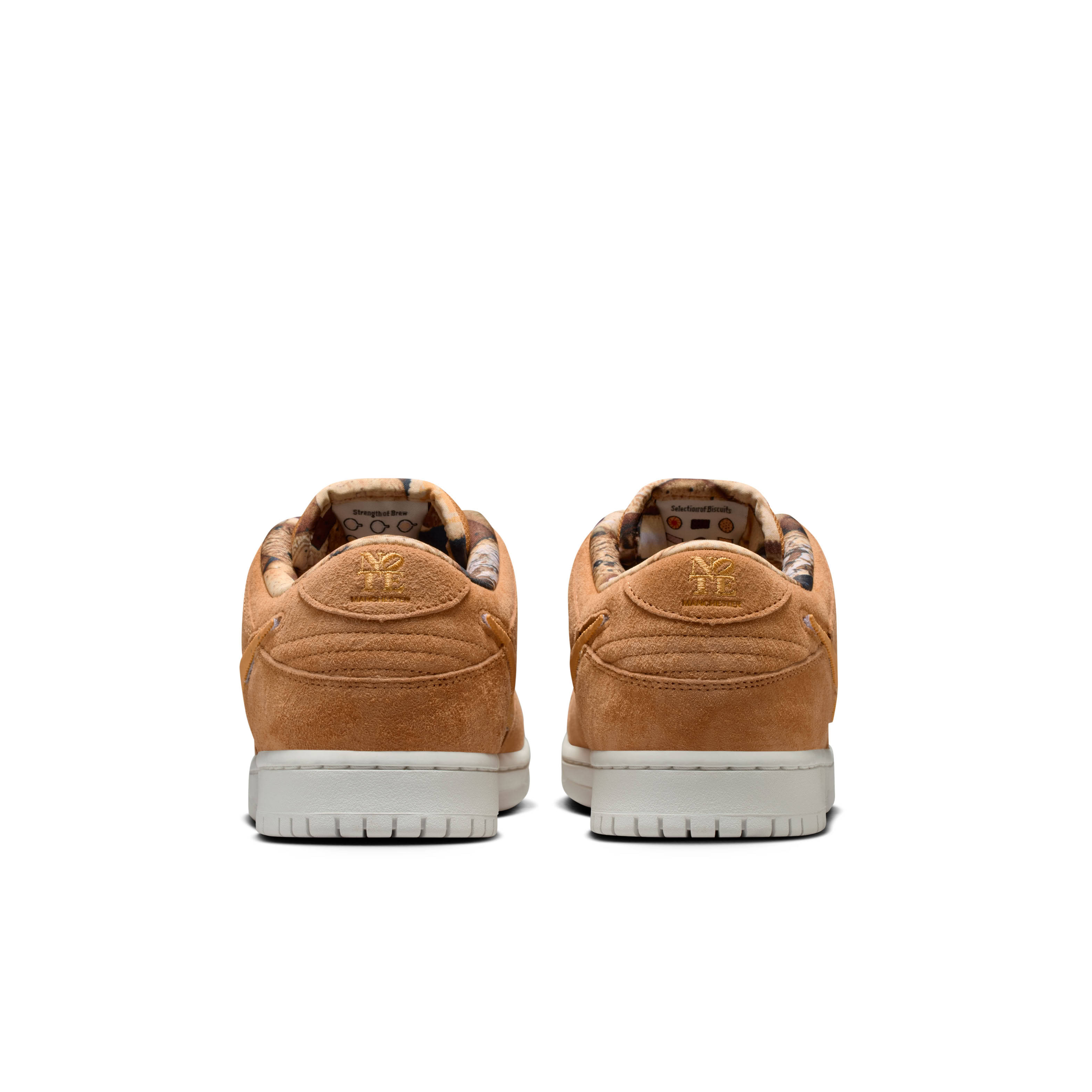 NOTE Manchester x Nike SB Dunk Low Brew & Biscuits Back