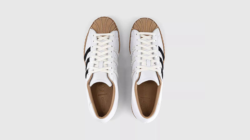 Offspring x adidas Superstar Vintage White Black HQ7567 middle