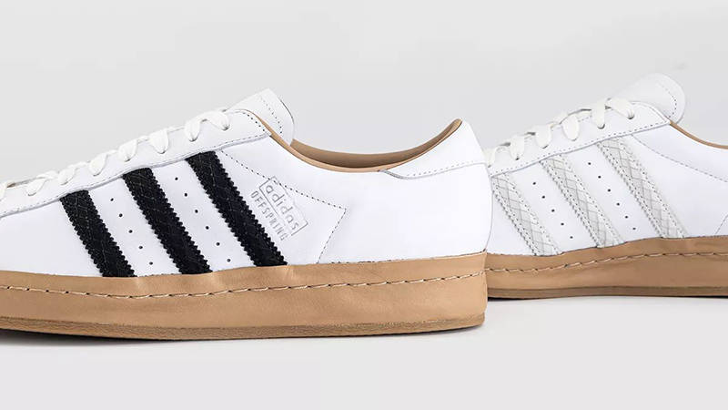 Offspring x adidas Superstar Vintage White Black HQ7567 side