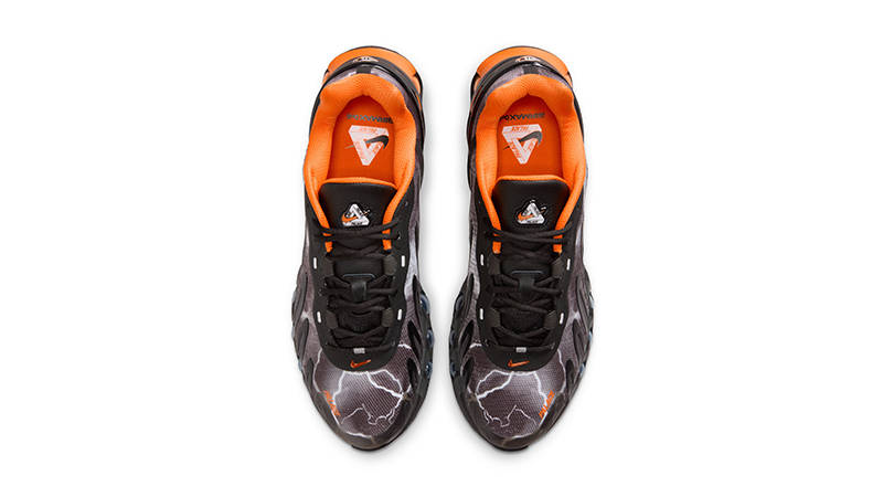 Palace x Nike Air Max Dn8 Black Orange IB4181-001 middle