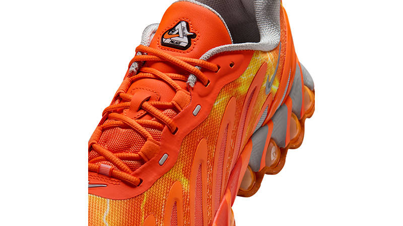 Palace x Nike Air Max Dn8 Safety Orange IB4181-800 tongue