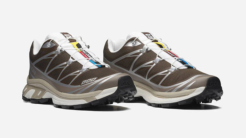 Salomon XT-6 Earth Brown Walnut L49209900 front