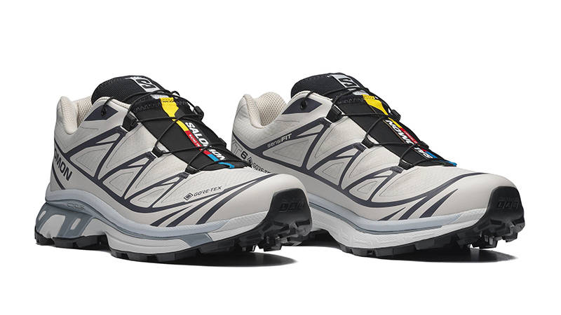 Salomon XT-6 Gore-Tex Silver Cloud Black L49201400 FRONT