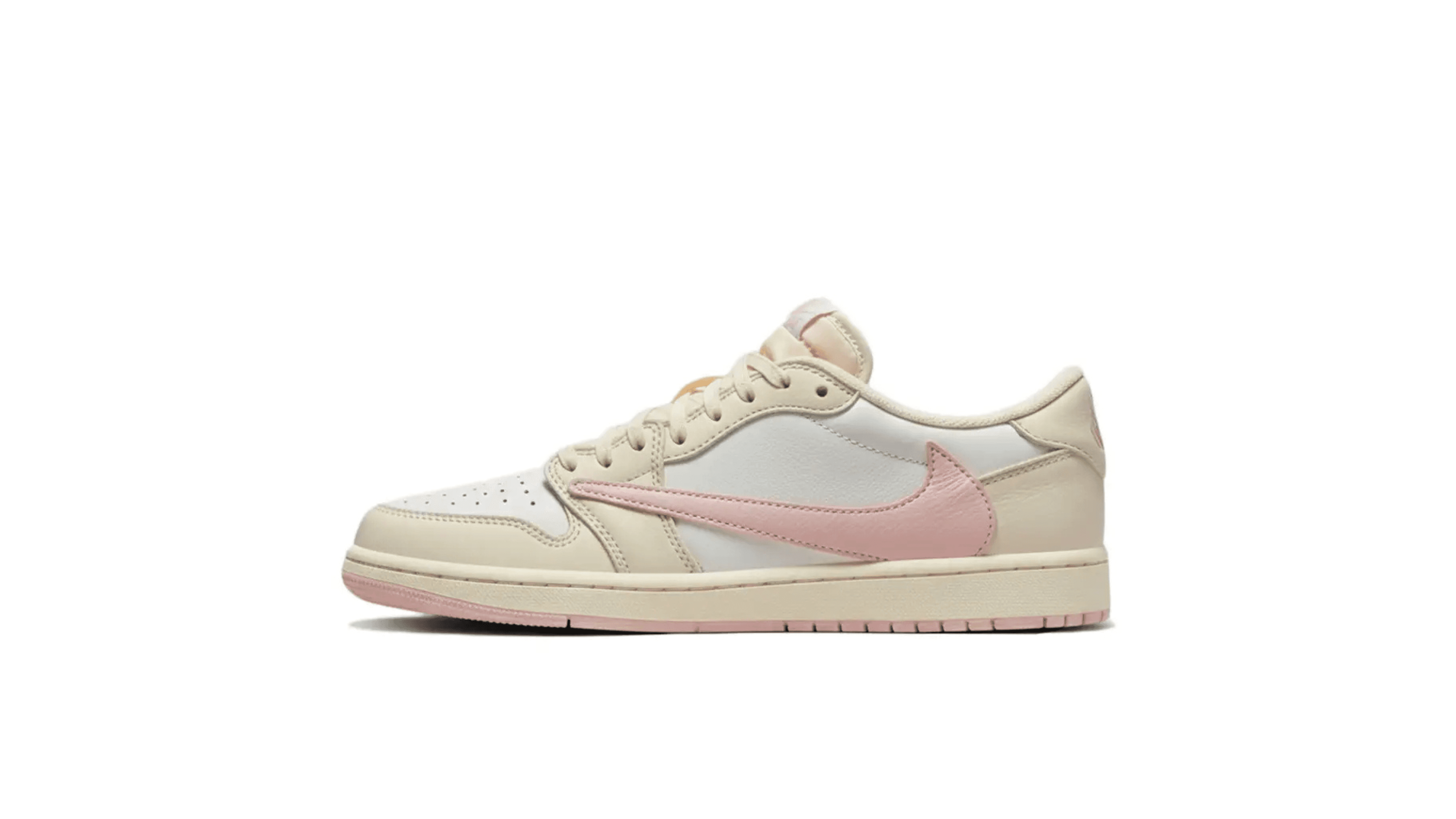 Travis Scott x Air Jordan 1 Low OG Muslin Shy Pink
