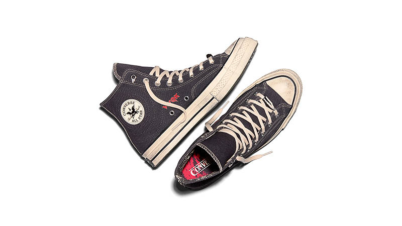 Stranger Things x Converse Chuck 70 Black A17933C from top