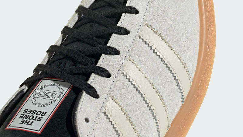 The Stone Roses x adidas Tobacco White Gum Detail