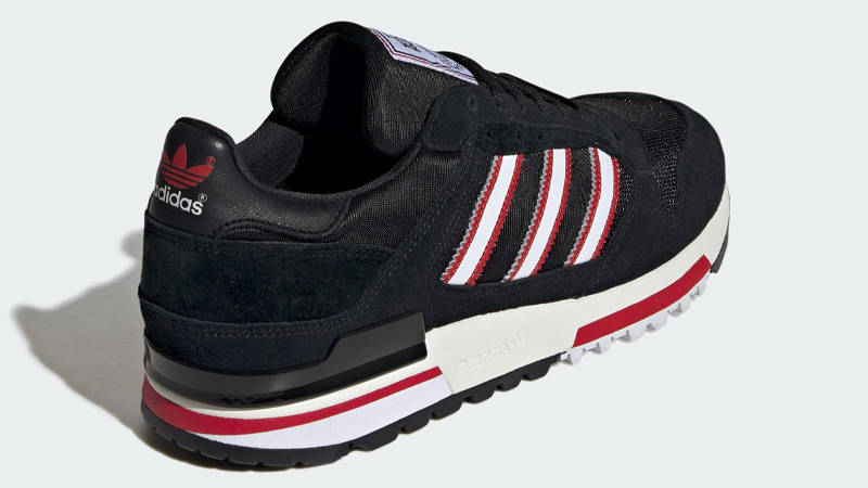 The Stone Roses x adidas ZX 600 Black Red | KJ2214 | The Sole Supplier