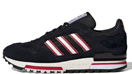 The Stone Roses x adidas ZX 600 Black Red The Stone Roses x adidas ZX 600 Black Red