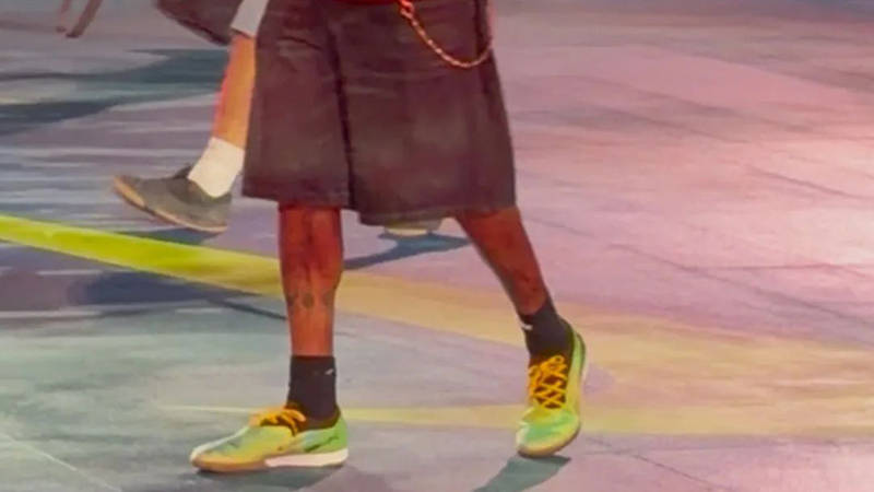 Travis Scott x Nike Phantom 6 Low Green Brown side