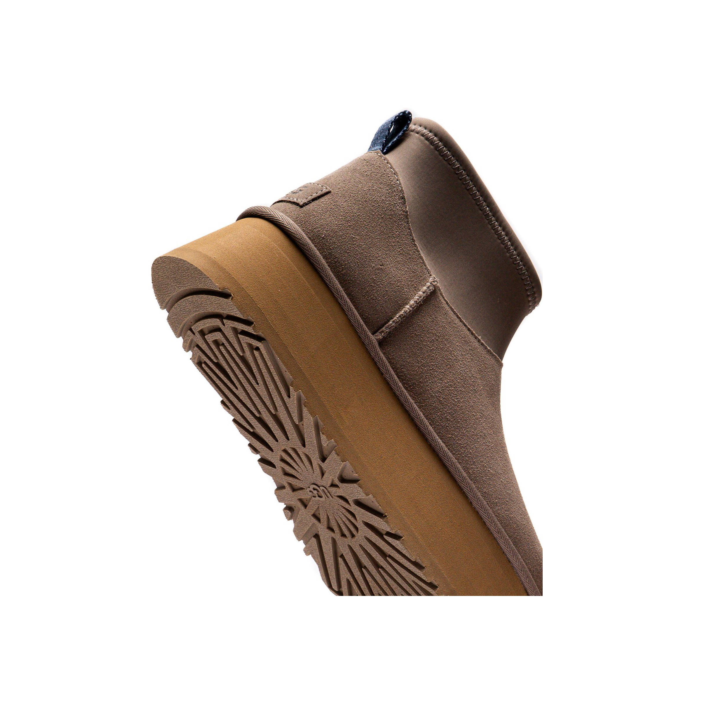 UGG Classic Mini Dipper Boot Smoke Plume 1168170-SKP heel