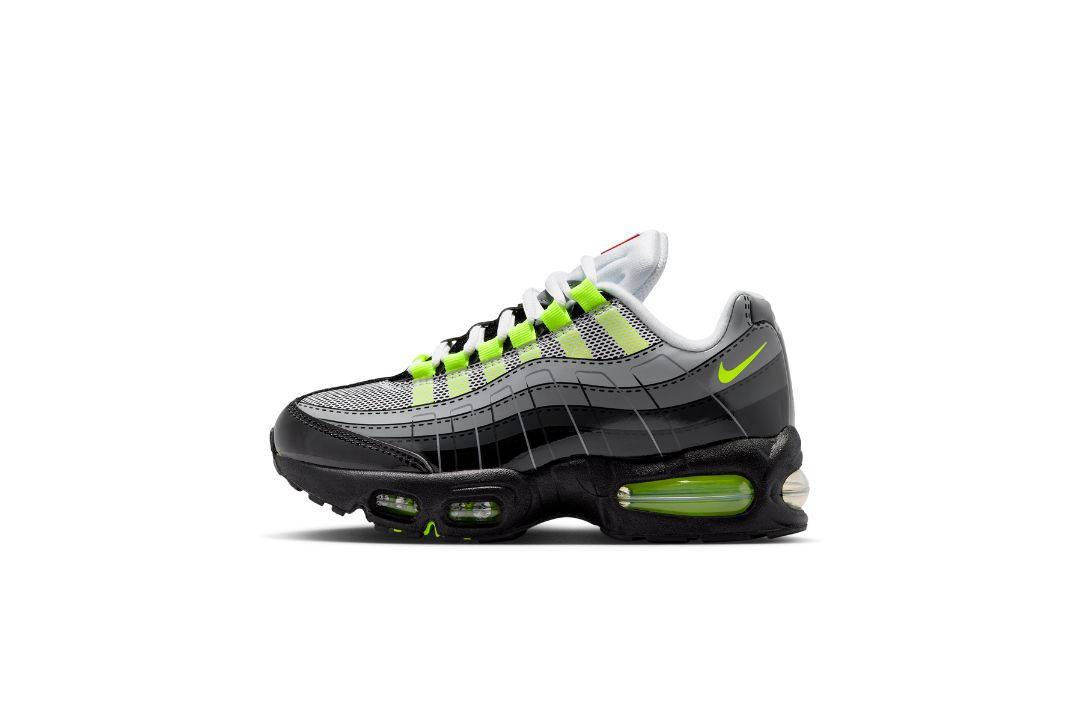 lego air max 95 neon article side on