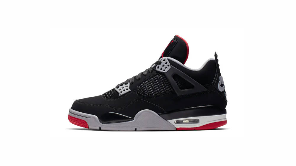 via Nike Jordan 4 Bred Feature