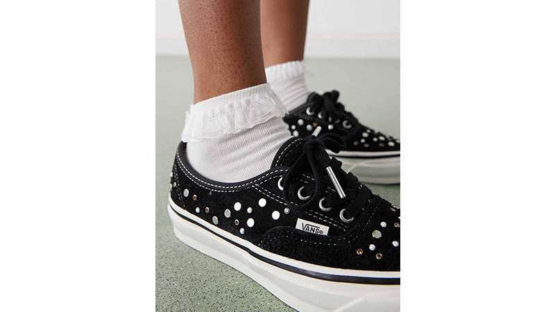 Vans LX Authentic 44 Crystal Black VN000EBN1U3 closeup
