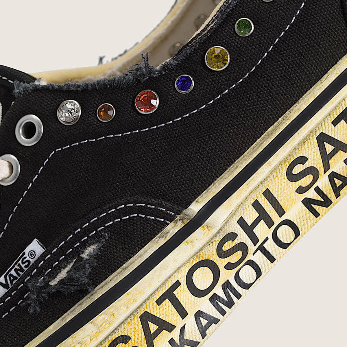Vans OTW x Satoshi Nakamoto Era 95 Lucky Charm Black Detail