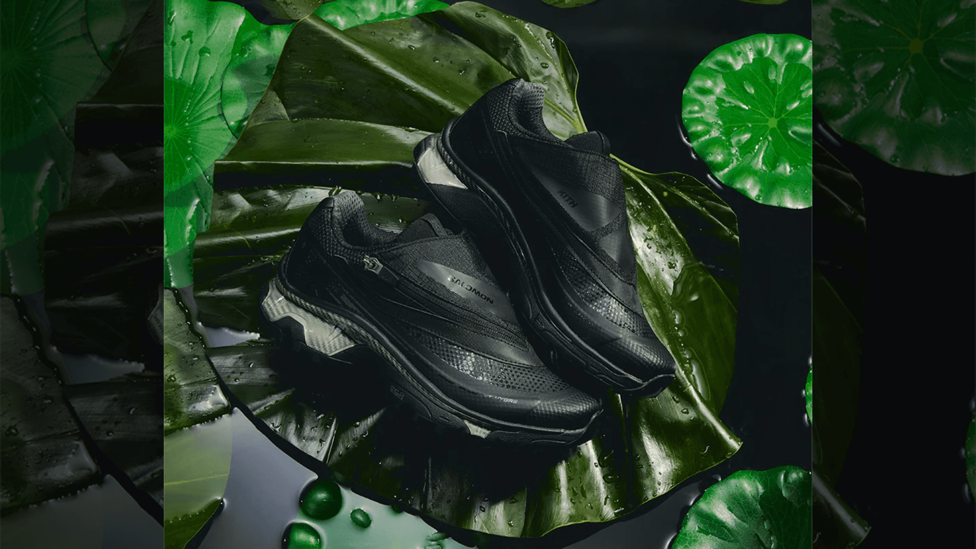 KITH x Salomon XT-Voyager 2 Triple Black