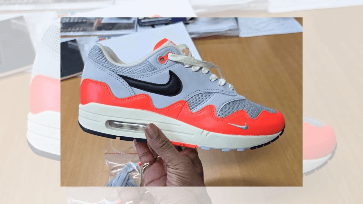 Patta x Nike Air Max 1 Orange Grey