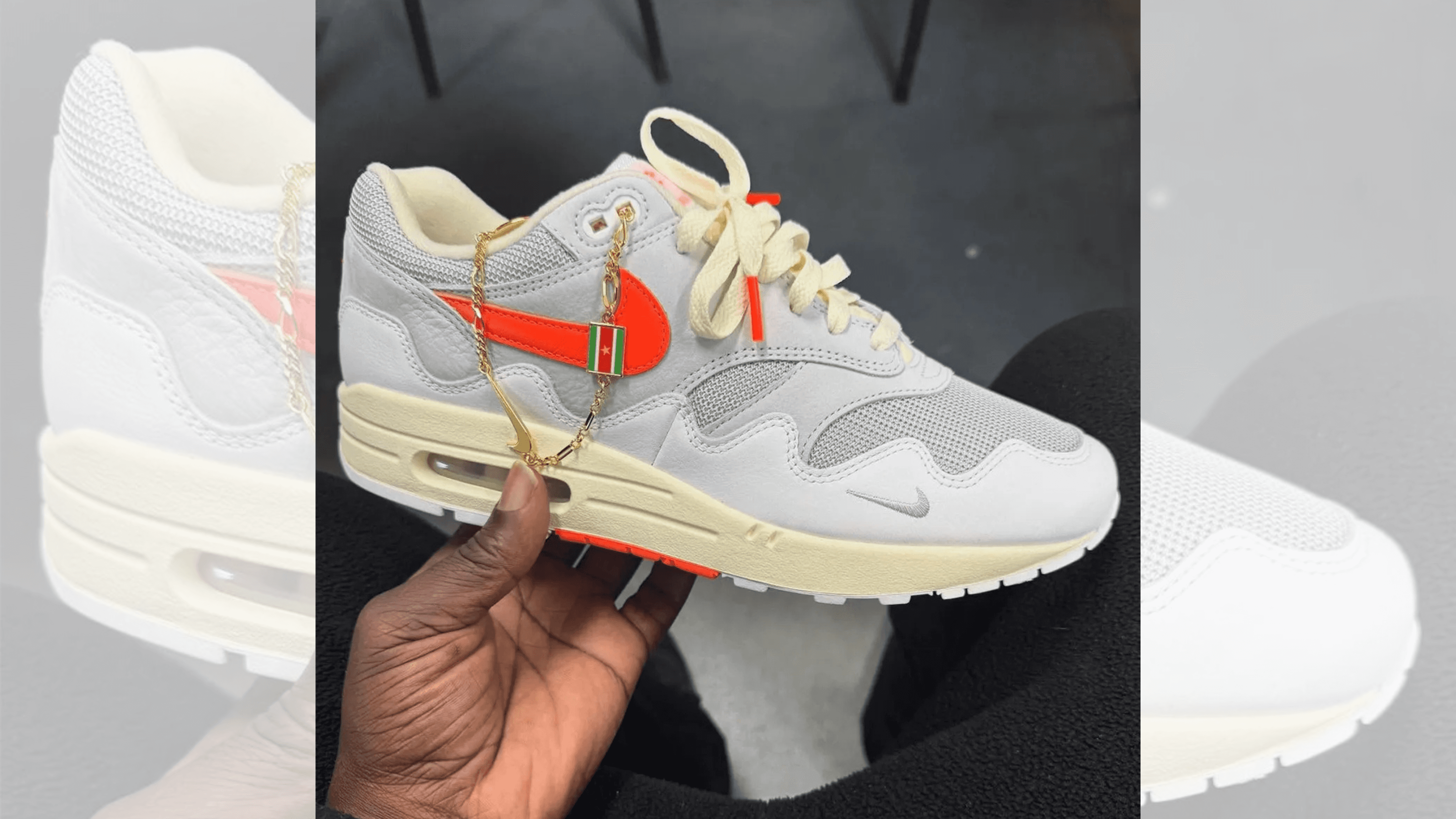 Patta x Nike Air Max 1 Grey Red