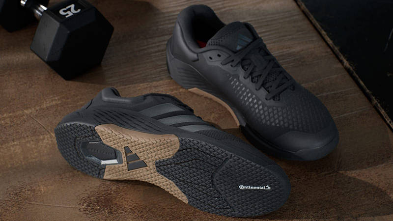adidas Dropset 4 Black JR4673 front